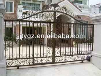 The New Style Sliding Iron Gates Models - Buy Sliding Iron Gates Models