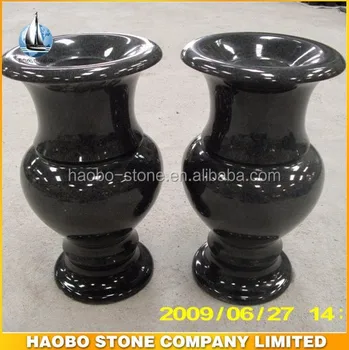 Black Granite Flower Vases For Tombstones Buy Granite Flower