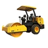 6 ton road-on roller vibrator single steel compactor