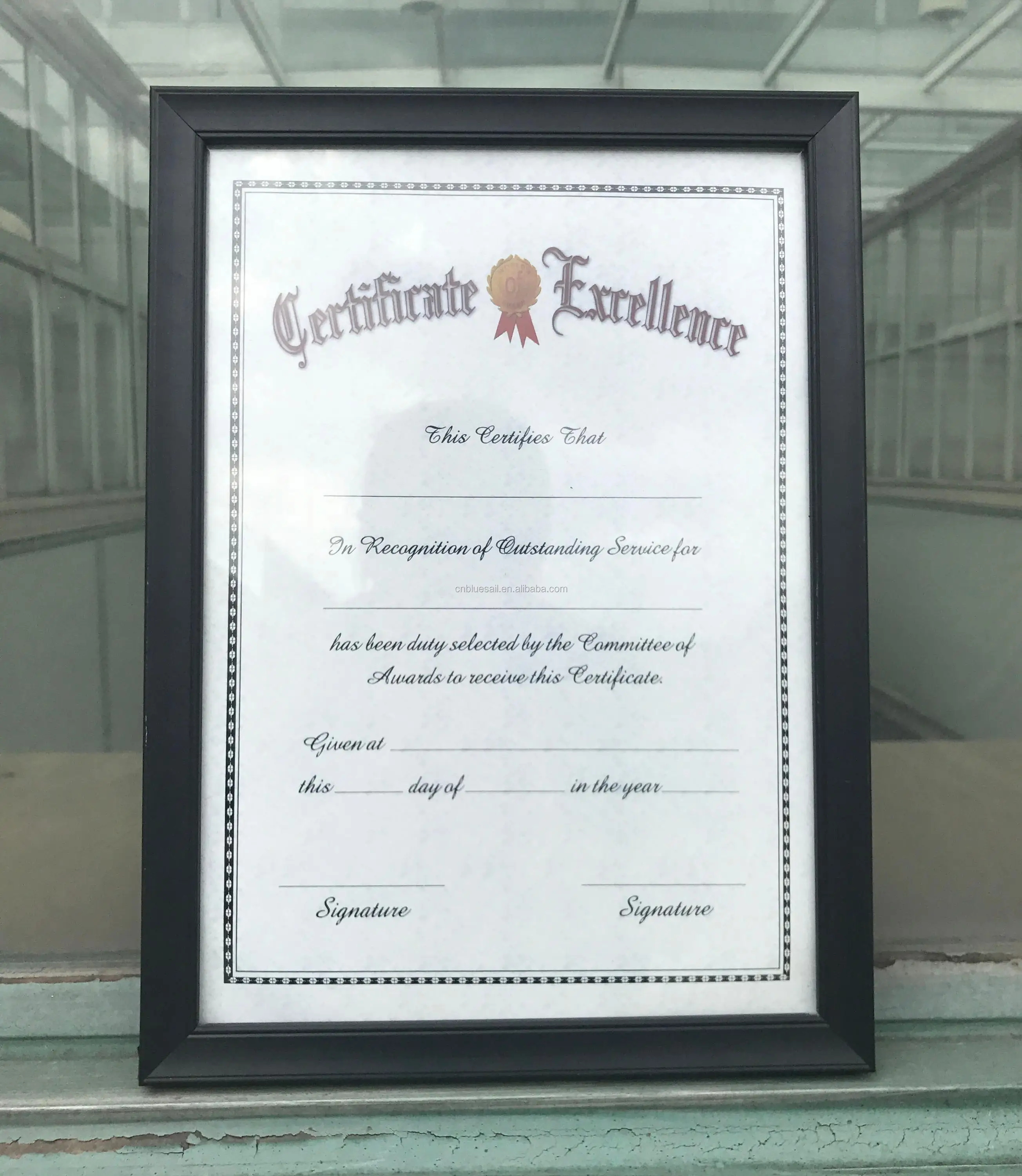 A4 21x29 7cm Diploma Frame Very Plastic For School Or Office