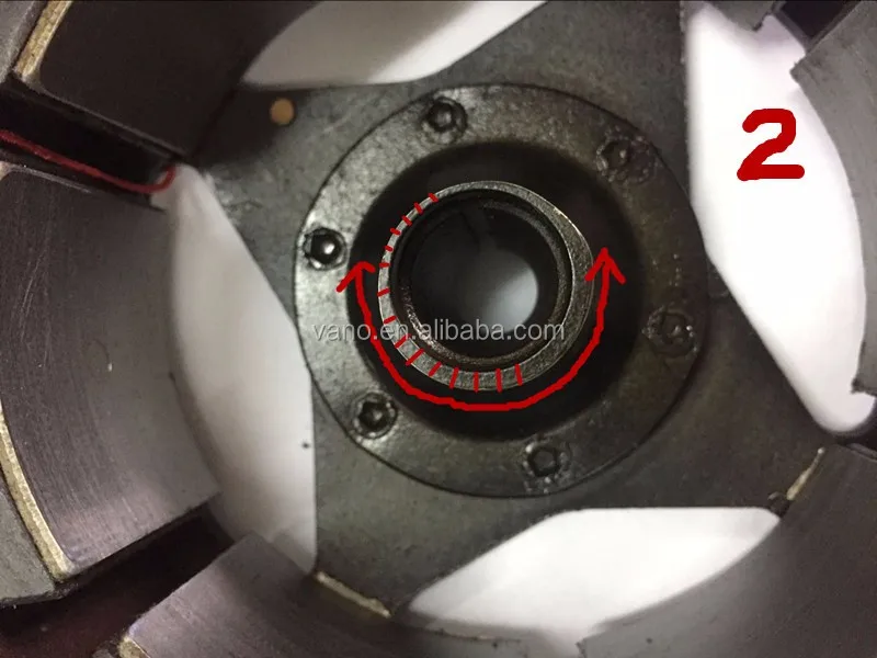 hot sale 12v SIMSON magneto flywheel motor