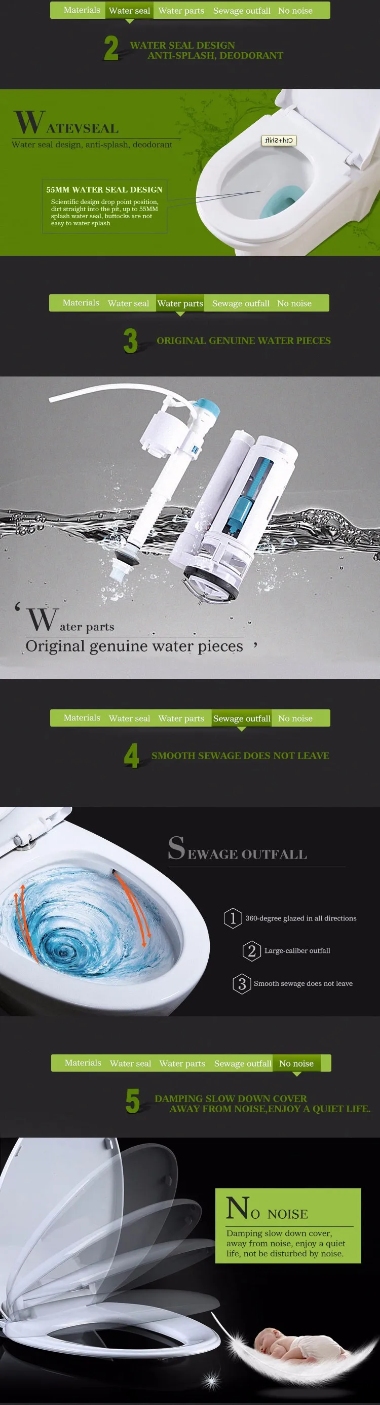 Good Quality Sanitary Ware Two Piece Washdown Bathroom Toilets Buy Bathroom Toilets,Two Piece