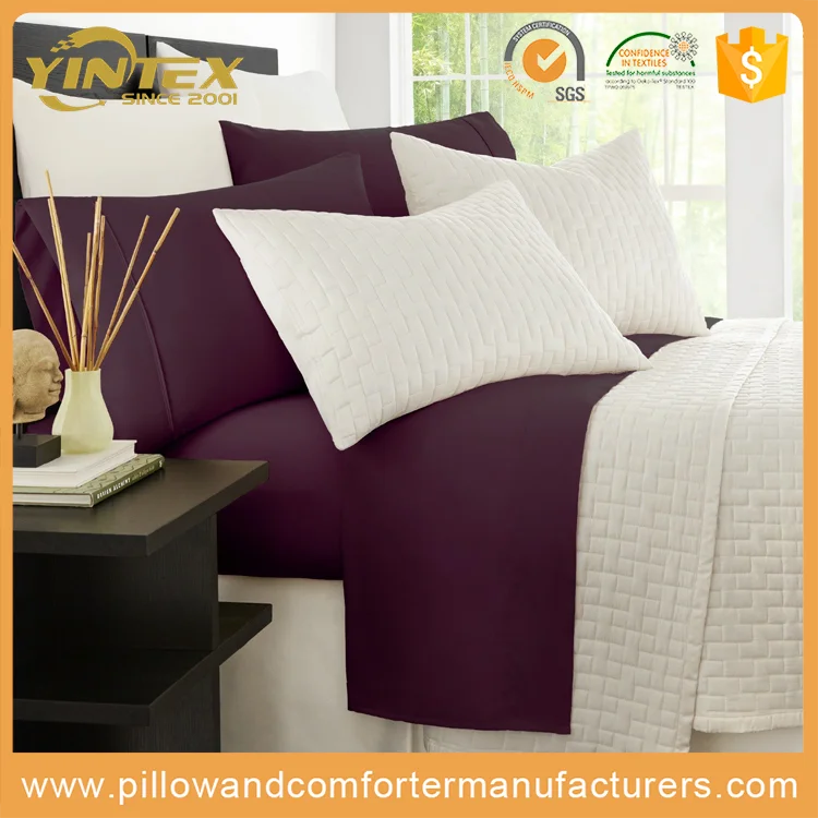 Luxury Rest Dubai Star Hotel Designed Wholesale Bamboo Bed Cover