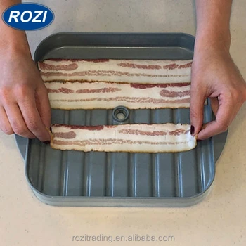 As Seen On Tv 2017 Microwave Drip Pan Bacon Boss Cooking Cooker As Seen On Tv 2017 Microwave Drip Pan Bacon Boss Cooking Cooker Press Lid