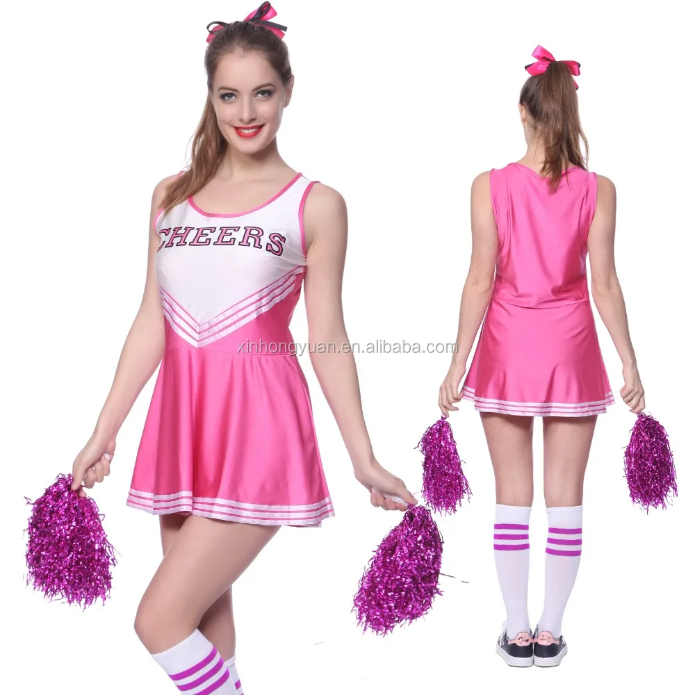 Custom High School Musical Hot Cheer Spandex Cheerleading Uniforms