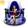 Best Earn Money Amusement Park Equipment 9D Virtual Reality Egg Machine Chair 3 Seats 9D VR Cinema System