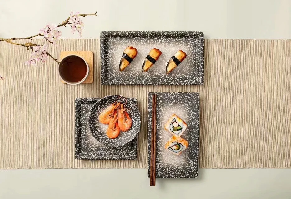 New arrival Japanese melamine dinnerware plates for restaurant