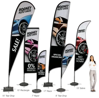 Made In China Mesh Banner Banner Flag Outdoor Trade Show Fabric Ad
