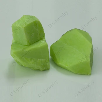 Raw Material Light Green Jade Color Nanosital Rough - Buy Jade Rough