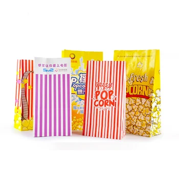 Food Grade Factory Direct Paper Microwave Popcorn Bags With Food Grade Factory Direct Paper Microwave Popcorn Bags With Susceptor Film Inside