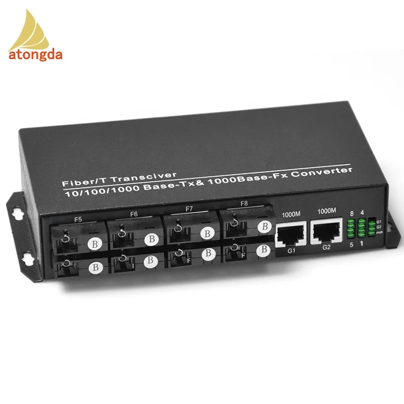 8 Port 10/100/1000mbps Sfp Fiber Switch With 1000 Base Fx Rj45 Port Network Cctv Fiber Optic Transmite Receiver - Buy Cctv Fiber Optic Transmite,8 Port Optic Transmite,8 Port 1000m Sfp Product on Alibaba.com