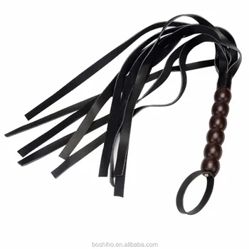 Leather sex whip