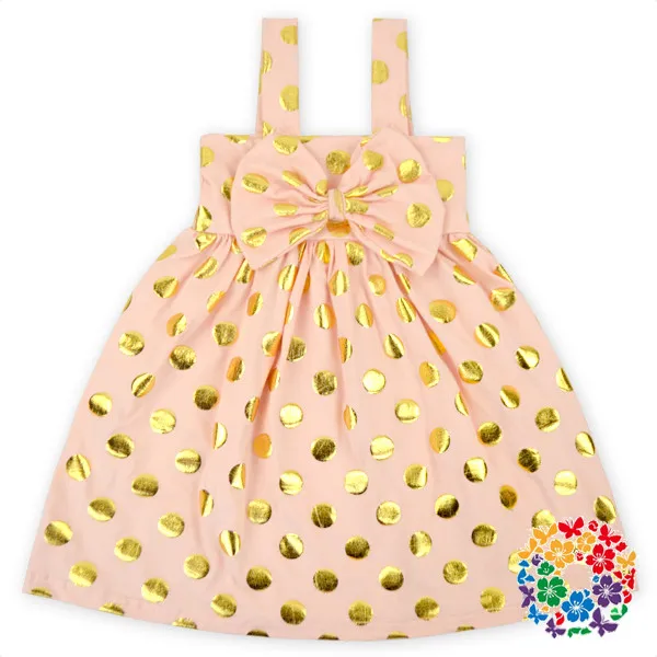 New Casual Soft Cotton Round Neck Baby For Girl Lady Dress Cotton