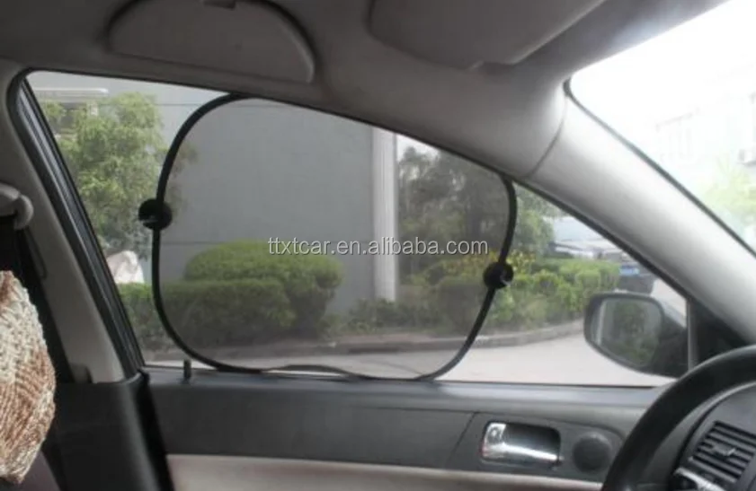 Cute Design Car Sun Shades Mesh Car Side Window Sunshade Car Sunshade