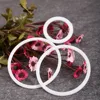 Good quality PA rubber sleeve , nylon round flat plastic rings