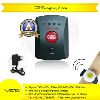 Personal Security Devices Gsm Wireless Auto Dialer Alarm System With ...