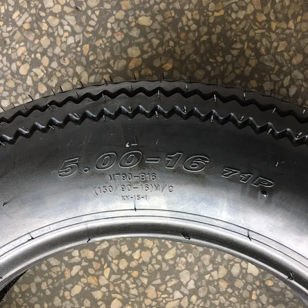 Fuckstone Pattern Sawtooth Motorcycle Tire 5.00-16 - Buy Sawtooth Tire ...