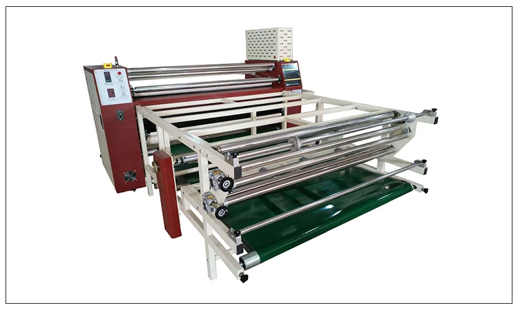 热压机热升华自动毯子hjd-j9标签t恤滚筒热转印机价格