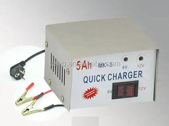 DC 6V/12V Cargador para bateria scooter Battery Charger