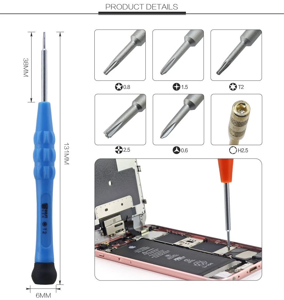 Best 14 In 1 Multi Professional Precision Screwdriver Set Repair Tools Kit Pry Disassemble Tool