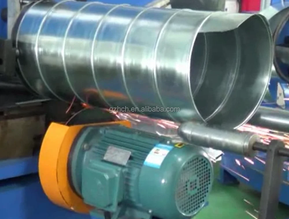 flexible duct making machine