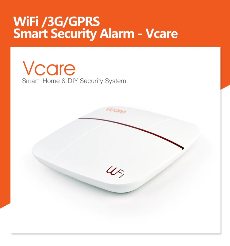 2019 Wifi/gsm Wireless Home Burglar Security Alarm System With Sensor