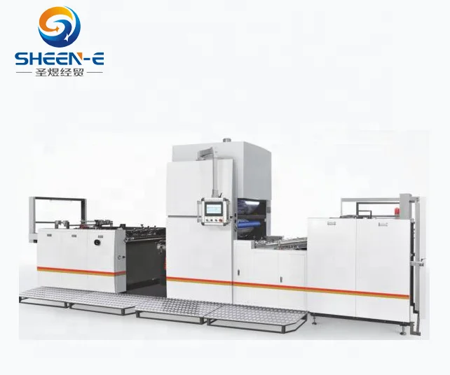 
SYFM-108 automatic vertical plastic film Laminating Machine 