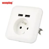 New products 2018 Germany France schuko electrical female wall socket