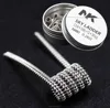 NK wholesale ni80 premade coil rda vape resistance wire sky ladder prebuilt coil 26ga 30ga 38ga round wire