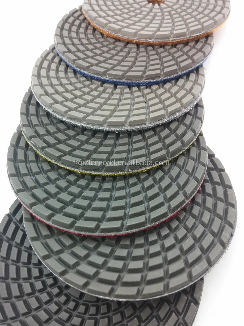 Kgs Speedline Mm 100/10 Diamond Grinding Disc Qrs Backing For Marble