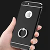 Amazon Luxury Hybrid Plating pc plastic back cover with rotating ring holder smartphone case for iPhone 7 7 plus