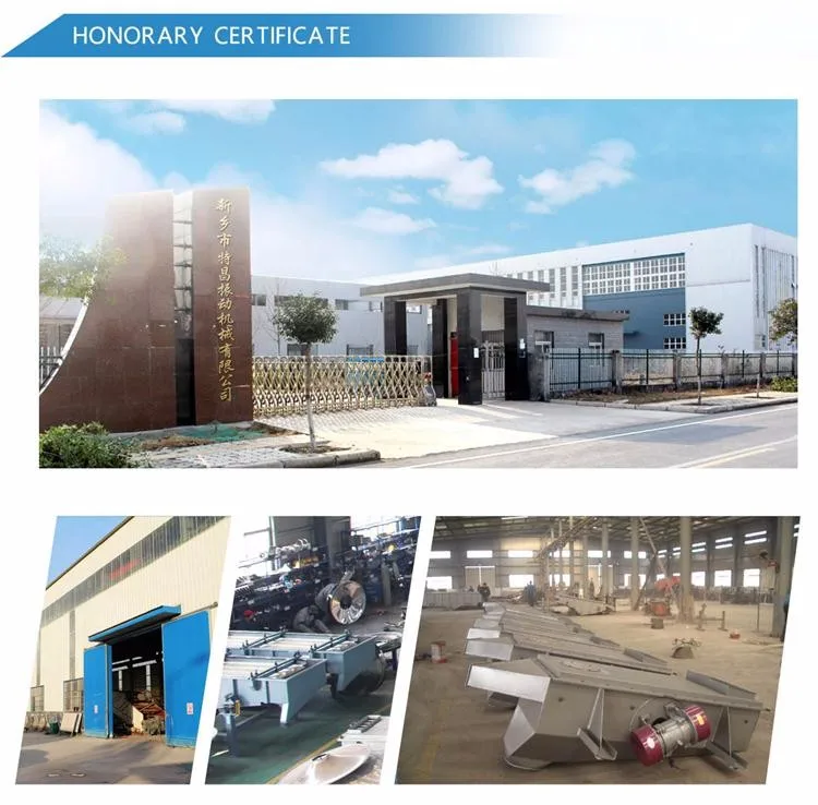 Food/ chemical Stainless steel Linear Vibrating Screen / sieve shaker