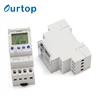 Din Rail 24 Hours And LCD Display Digital Timer With 5VA(MAX) Base