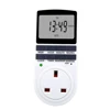 French Digital Daily Weekly Countdown Timer Switch Socket