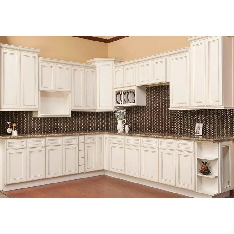 Bespoke Custom Luxury American Classic Modular Design Modern Solid Wood new model kitchen cabinet