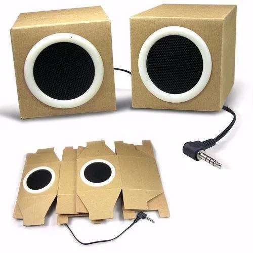 Promotional Gift Foldable Cardboard Speaker Printing Paper Box Speaker Buy 2018 Bluetooth