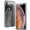 2019 New for iPhone X XR XS XS max Chroming Mirror Case Full Cover With Tempered Glass Protector 360 Phone Case for iPhone XS