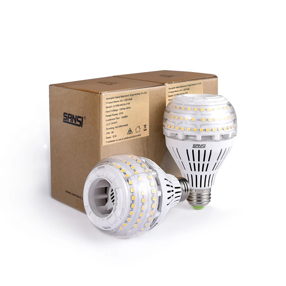 5000K 3000K 17w 27w 22w dimmable and not dimmable led bulb