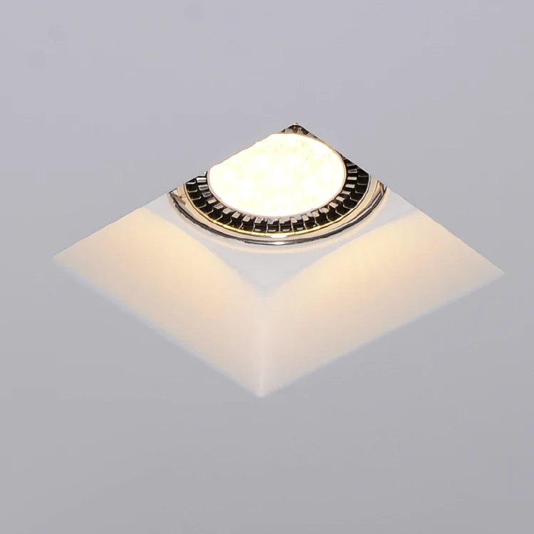 12 volt 5w 35w 50w gu10 ar111 plaster recessed led ceiling light lamp fitting