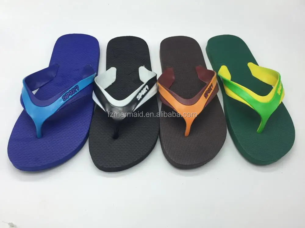 AFRICA MARKET High Quality China Fuzhou Factory Summer Cheap Wholesale Men/boy Flip Flop Slipper