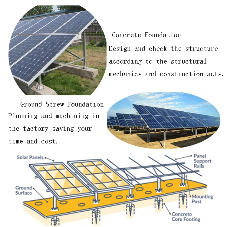 Solar Panel Pv Mounting System Aluminum Rail For Ground Mount - Buy Pv ...