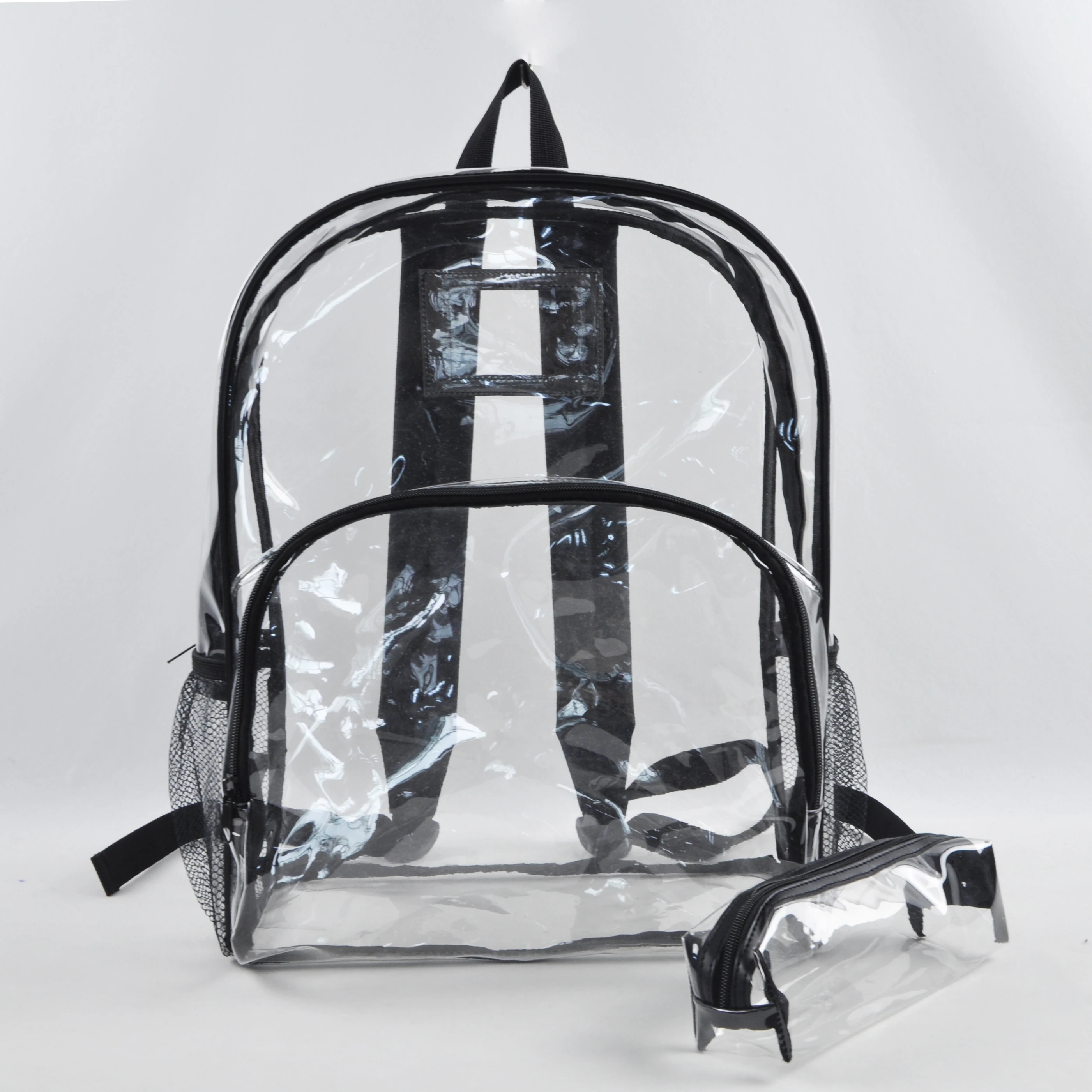 Clear Backpack Wholesale Clear School Bag Transparent Book Bag For