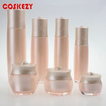 rose plastic 30ml container wholesale 50ml larger cosmetic jar bottle