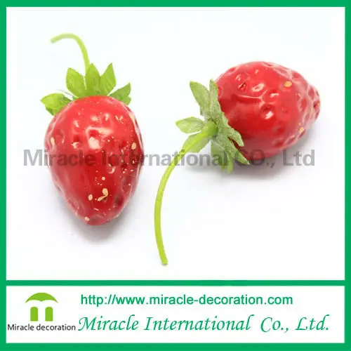 Decorating Strawberry For Decoration - Buy Decorative Artificial