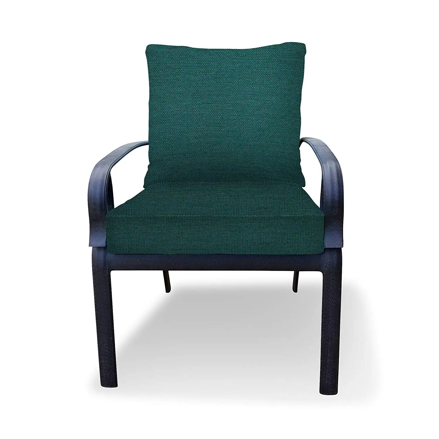 Thomas Collection Outdoor Cushion Set, Blue Outdoor Cushions for Chair, Chaise or Seat Only, Sunbrella Outdoor Seat Cushions, Handmade in USA, 13045 - Furniture Not Included