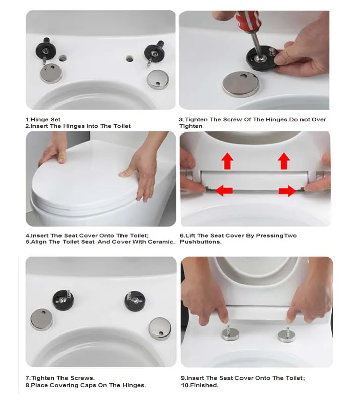 Fg042pp Dubai Plastic Toilet Seat Hot Sanitary Ware Suppliers Toilet