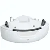 Bath Manufacturer Triangular Shape Acrylic Sanitary Small Whirlpool Bathtub LF3838