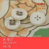four holes eyelet two layer polyester button