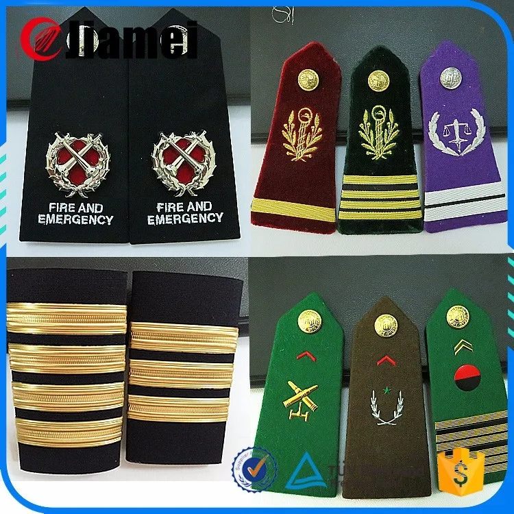 Canada Military Uniform Epaulette Navy Blue Rank Epaulette - Buy Canada ...