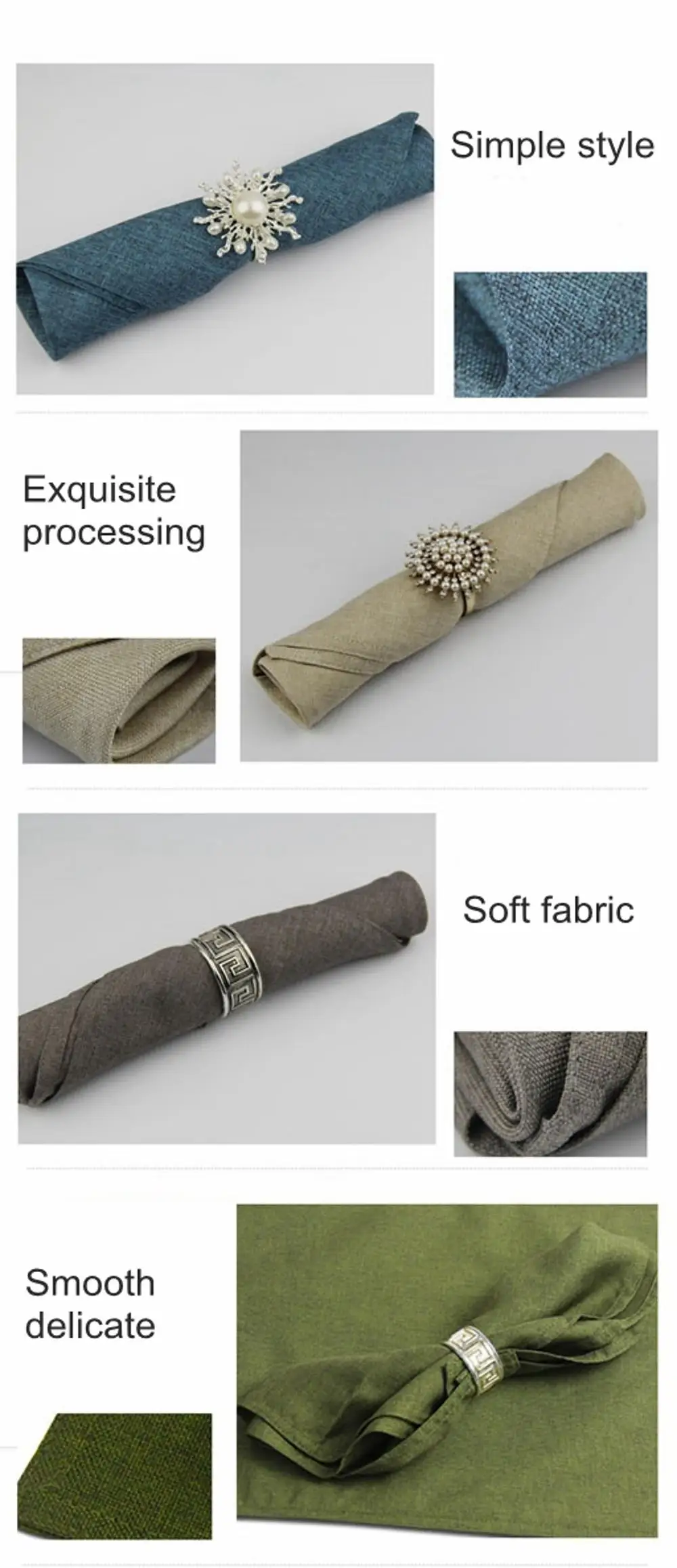 Custom Printed Linen Coloured Kitchen Napkins Buy Printed Linen